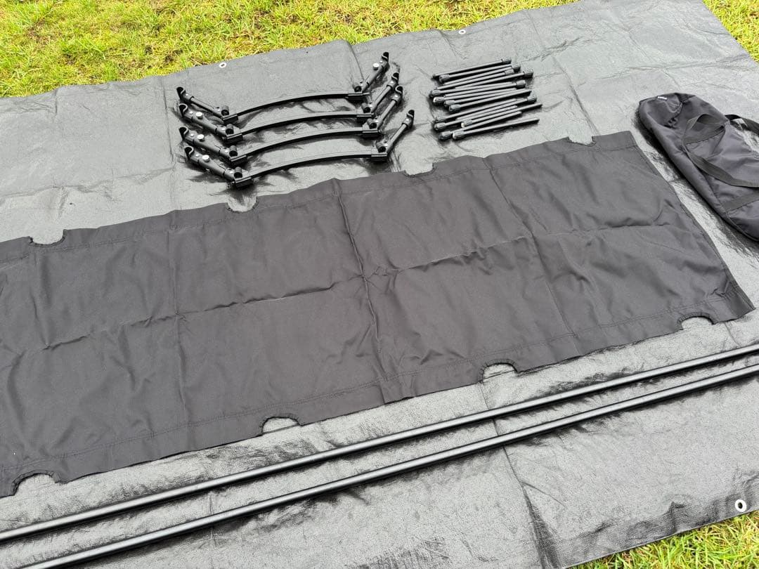 コット　2つセット！　ブラック　キャンプ