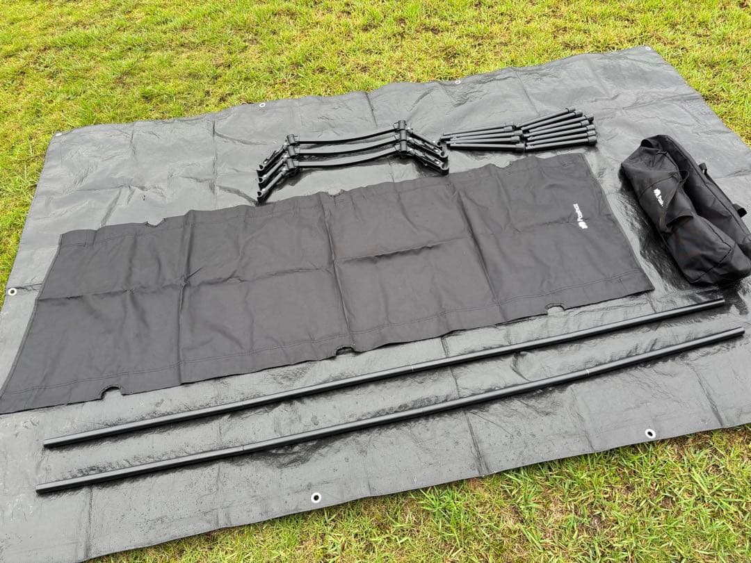 コット　2つセット！　ブラック　キャンプ