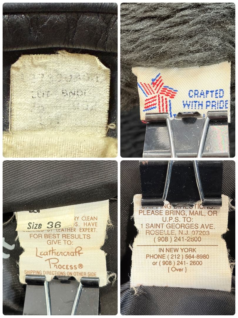 SCHOTT 641 シングルライダース ボアライナー付 USA製 黒 36