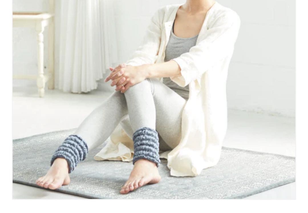 新品 IONDOCTOR イオンドクター シルク100% レッグウォーマー