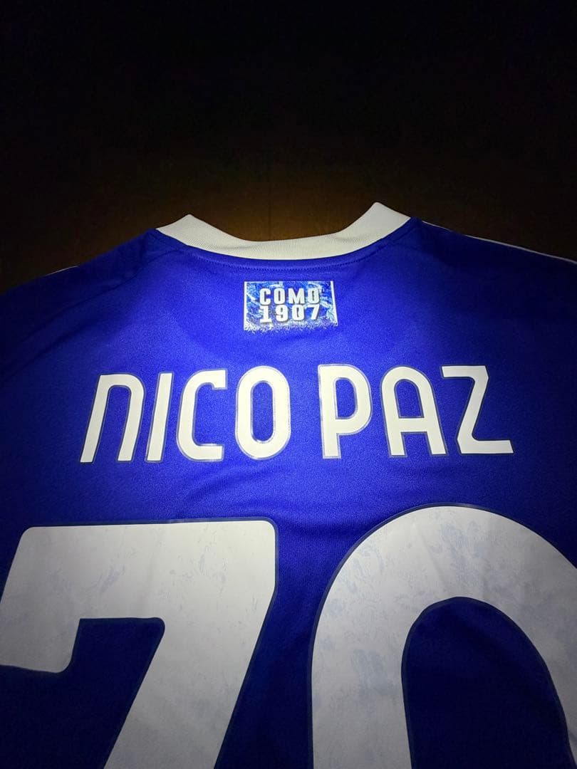 新品コモ1907 24/25 ホームユニ　79ニコ・パス