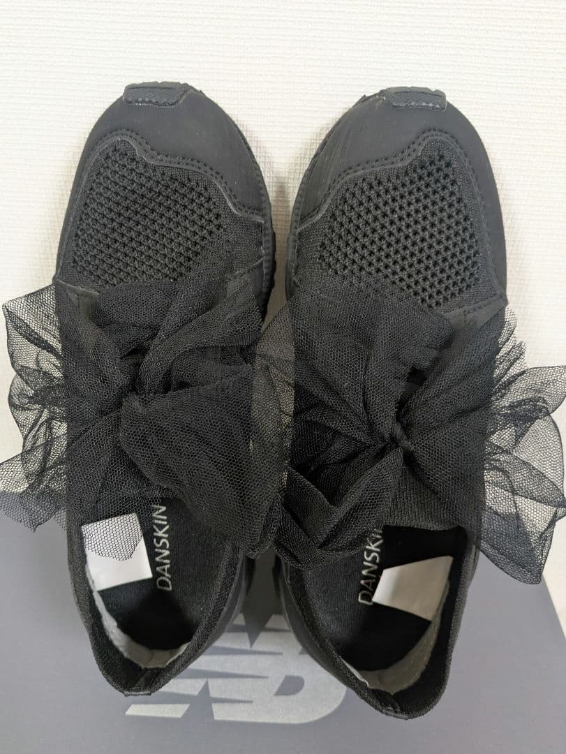 ダンスキン　カプセルコレクション　チュールシューズ　23 ブラック