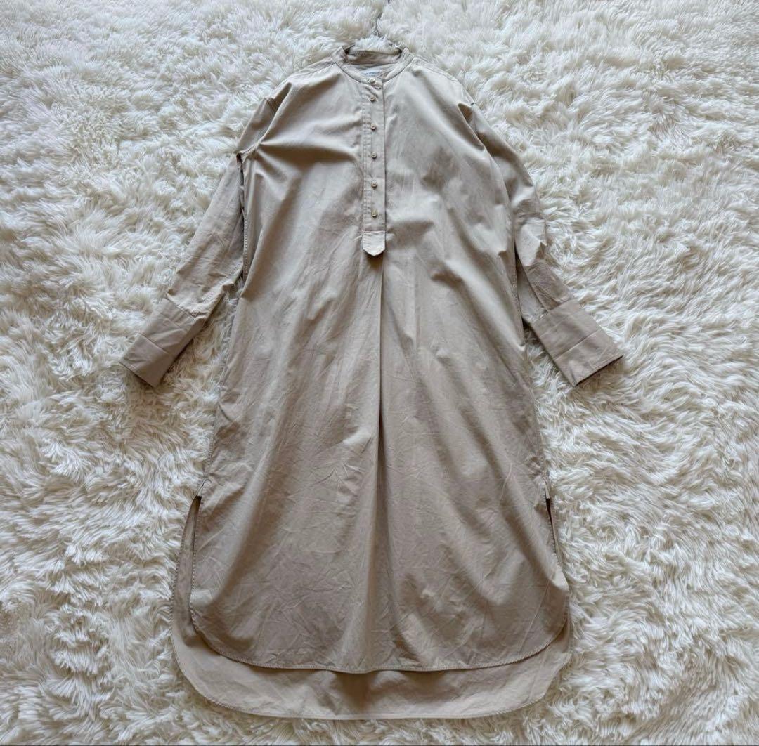 ジョンスメドレー コットンシャツワンピース 美品