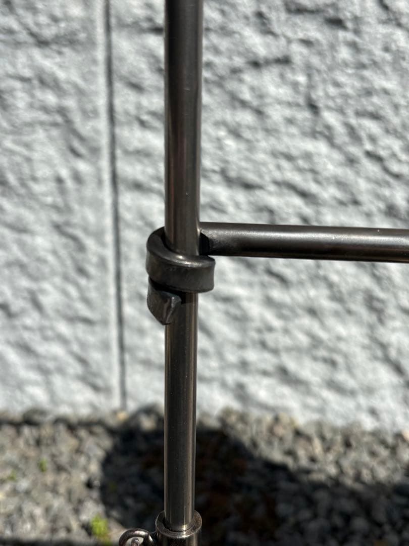 ハンドメイド　ファイヤーアンカー　焚き火ハンガー