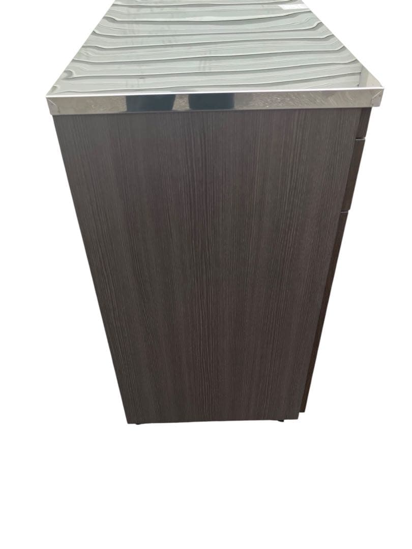 未使用保管品 日本製 キッチンカウンター 幅120 ステンレス天板 大阪配送