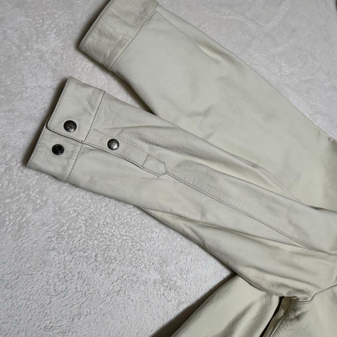 美品　 TOKYO OUTLAW JAPAN ハーレーダビットソン刺繍　牛革