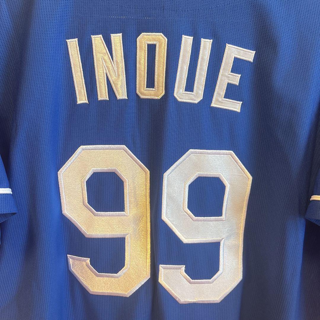 中日ドラゴンズ　井上一樹　監督　旧ハイクオリティユニフォーム（ビジター）O