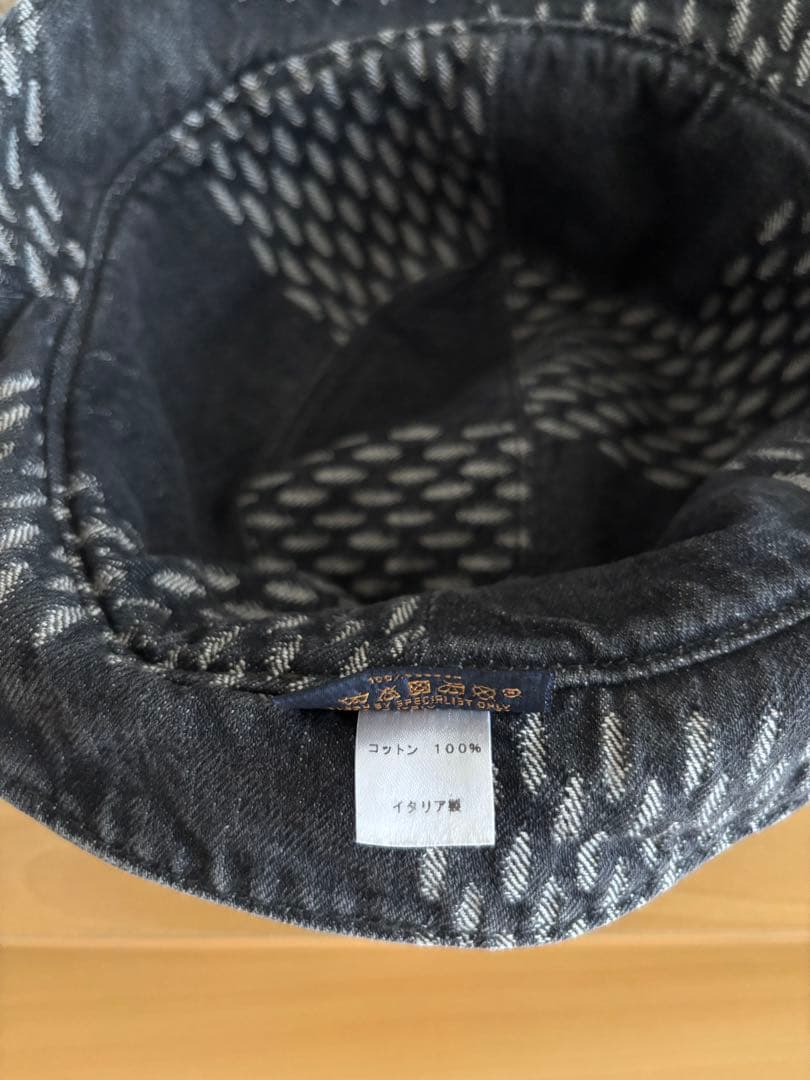 Louis Vuitton バケットハット バケハ ダークグレー　ルイ・ヴィトン