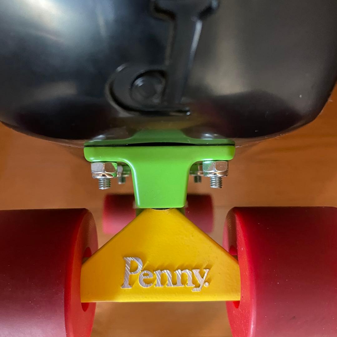 Penny スケートボード 黒 赤ホイール　22インチ　正規品