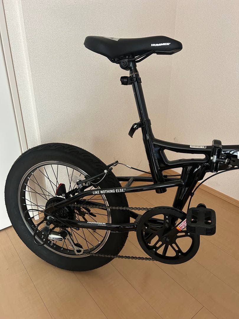 HUMMER 折りたたみ自転車 黒