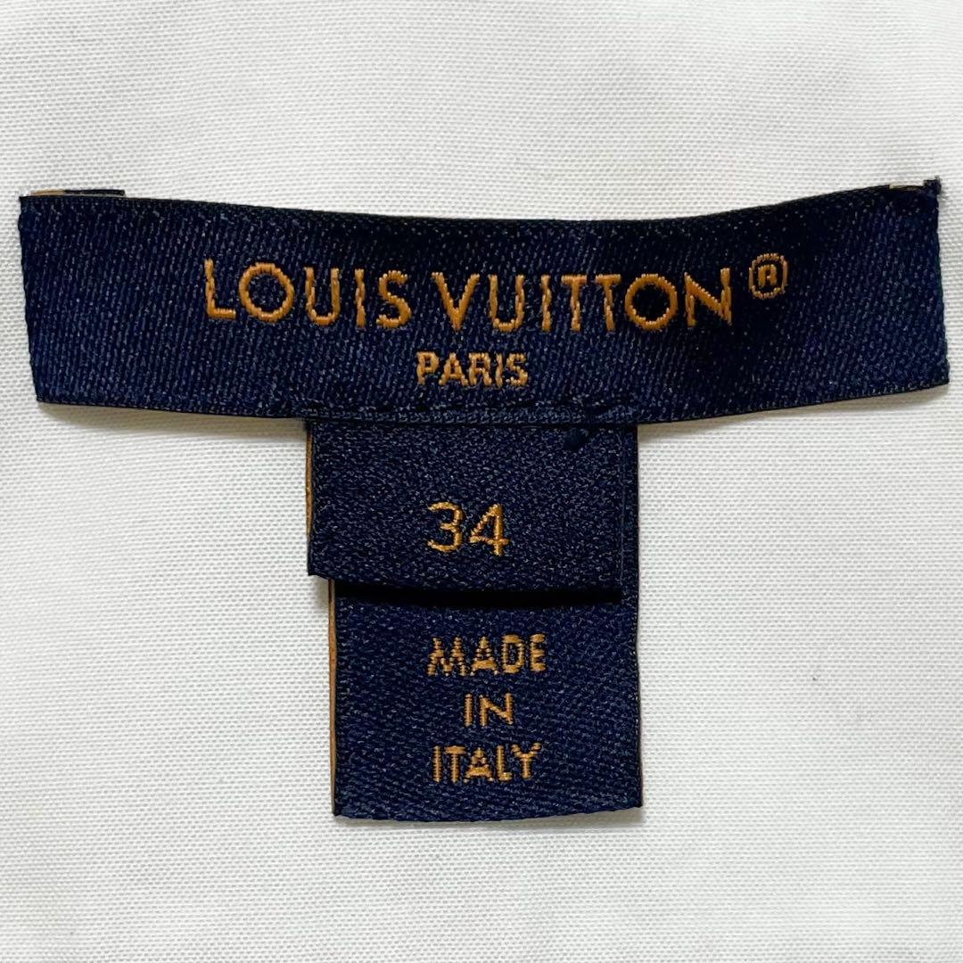 定価約30万✨ルイヴィトン 25AW ブロイダリーLクロップド シャツジャケット