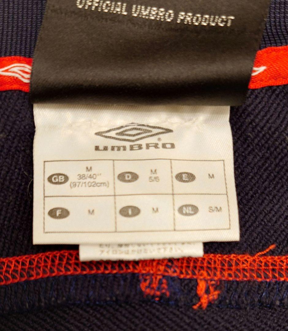 アンブロ製サッカーイングランド代表トレーニング用トラックジャケット（ジャージ）