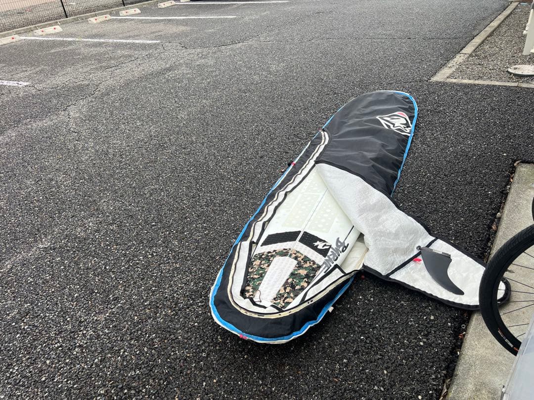 ロングボード　BYRNE 9'1 ワックス不要 タフライト　ケースおまけ