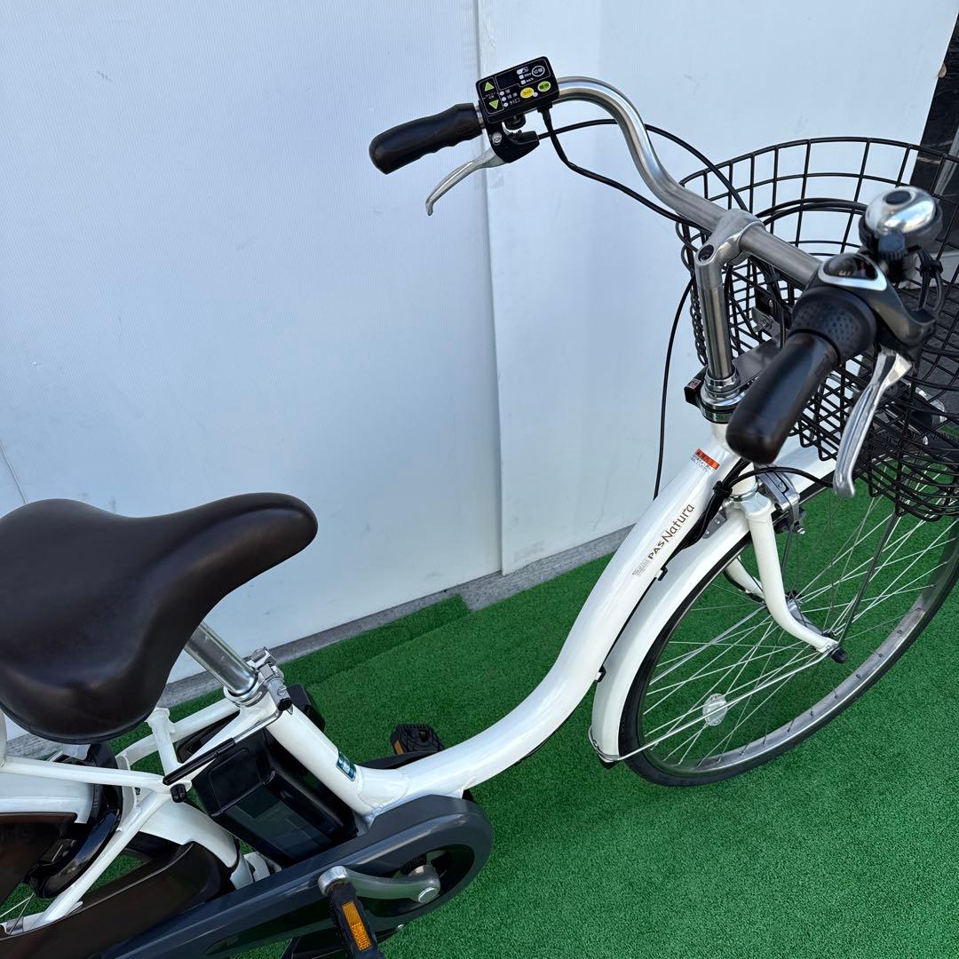 YAMAHAヤマハ電動アシスト自転車26インチ ホワイト 12.3Ah