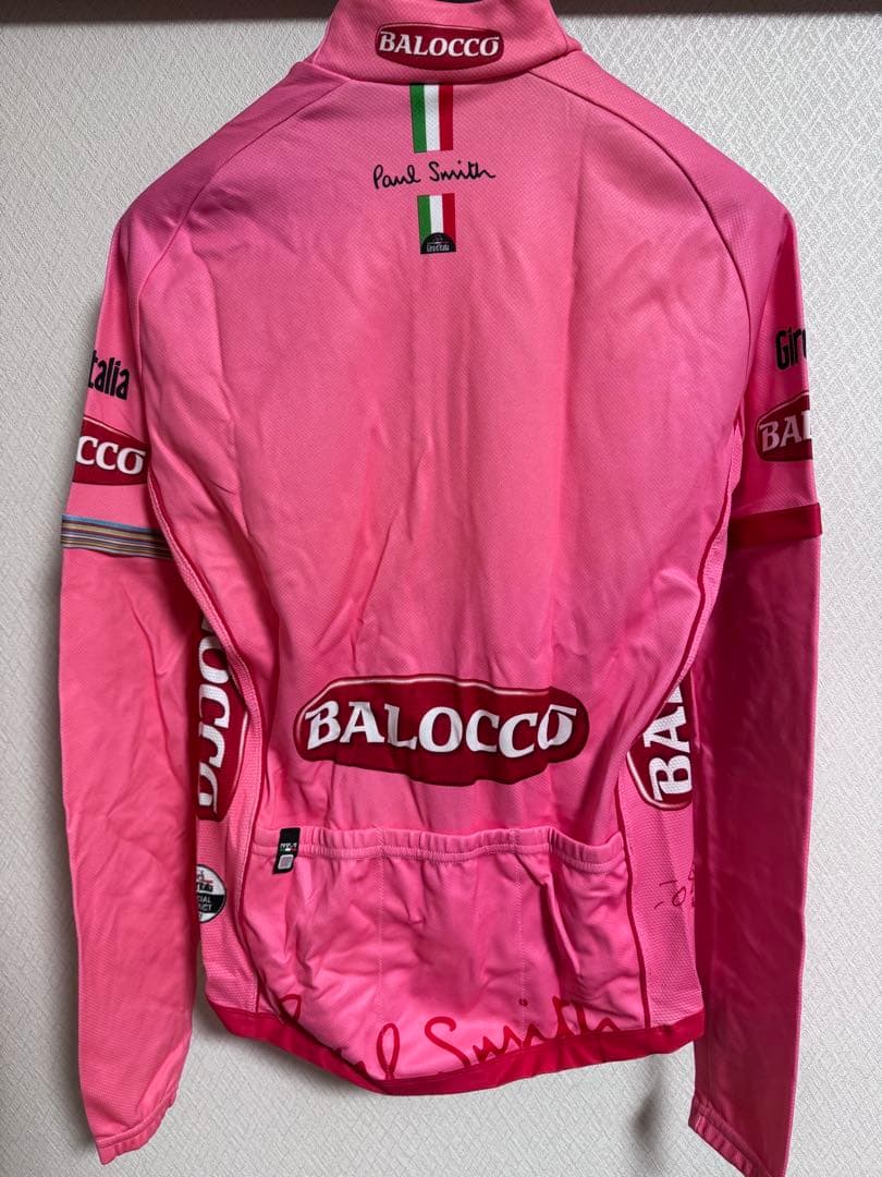 SANTINIサイクルジャージ Paul Smithピンク　長袖