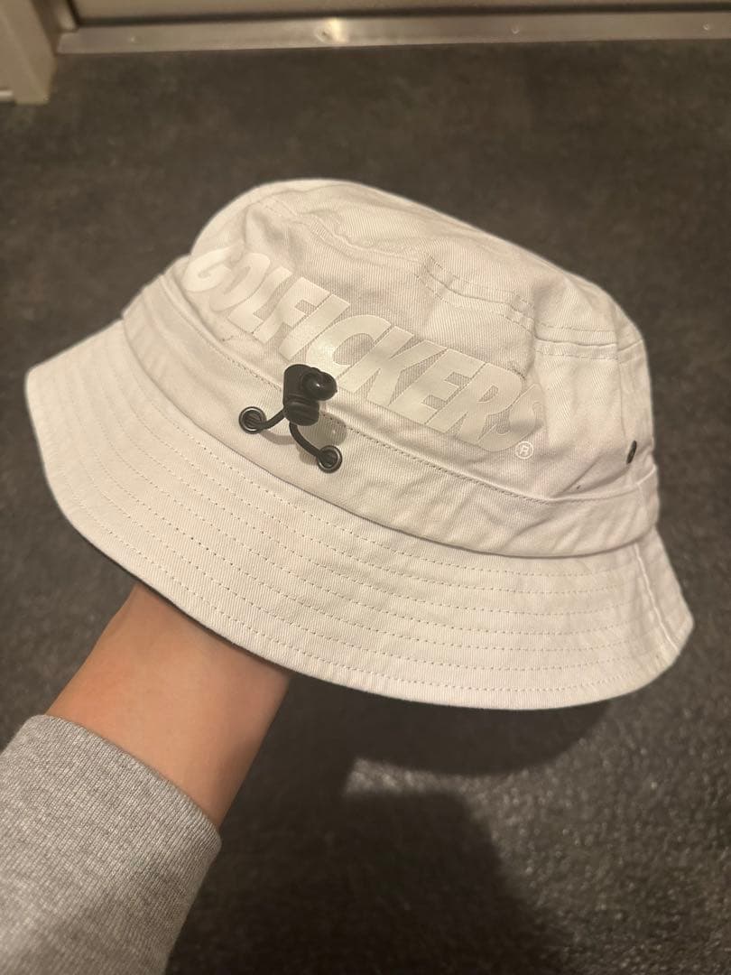 【激安】ゴルフィッカーズ Bucket Hat 白