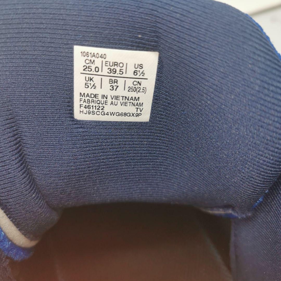 ASICS NOVA SURGE 2 25cm バスケットボールシューズ　青