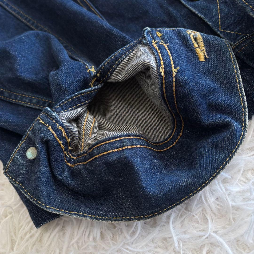 90s Lee 101J 復刻 0411 デニムジャケット 日本製 濃紺 L