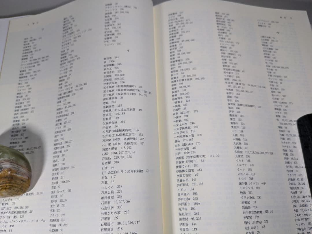 図説 民俗建築大事典　日本民俗建築学会編　大形本【中古ー非常に良い】