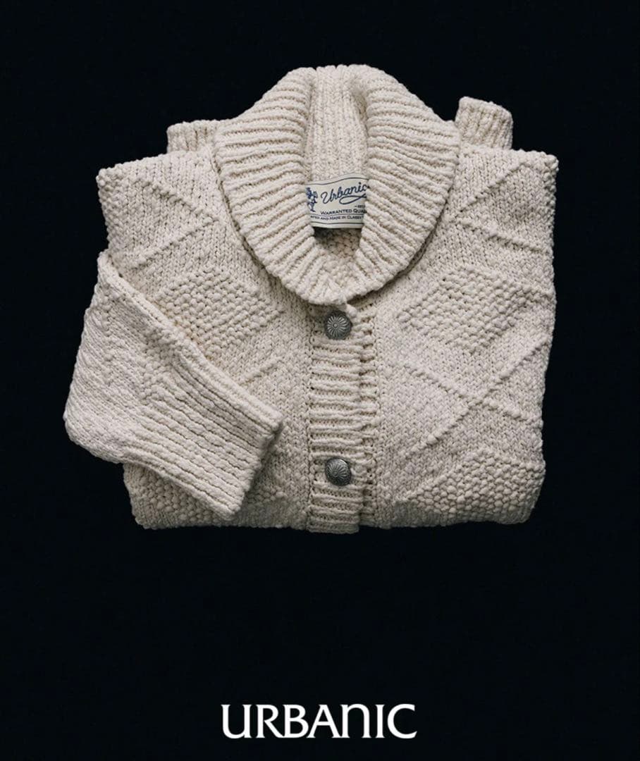 urbanic30 Western Shawl Cardigan アーバニック