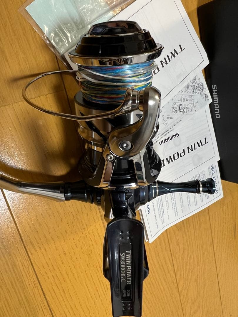 リール SHIMANO 21 TWIN POWER SW 8000 HG