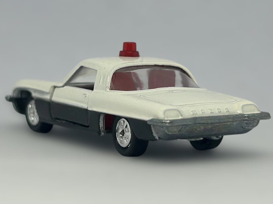 トミカ No.45 マツダ コスモ パトロールカー 日本製 黒箱 色指定箱