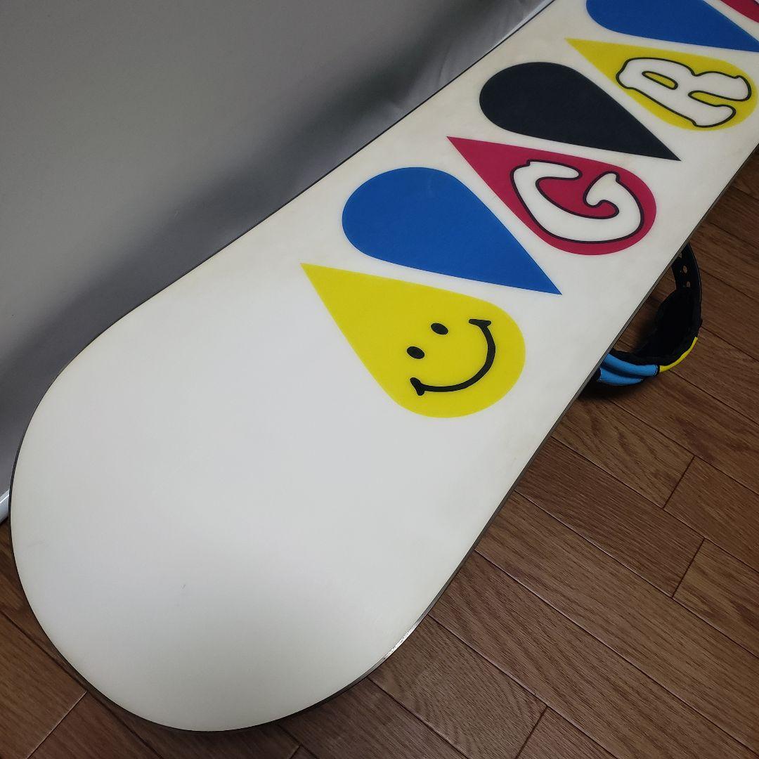 美品 GRAY 153cm スノーボードセット