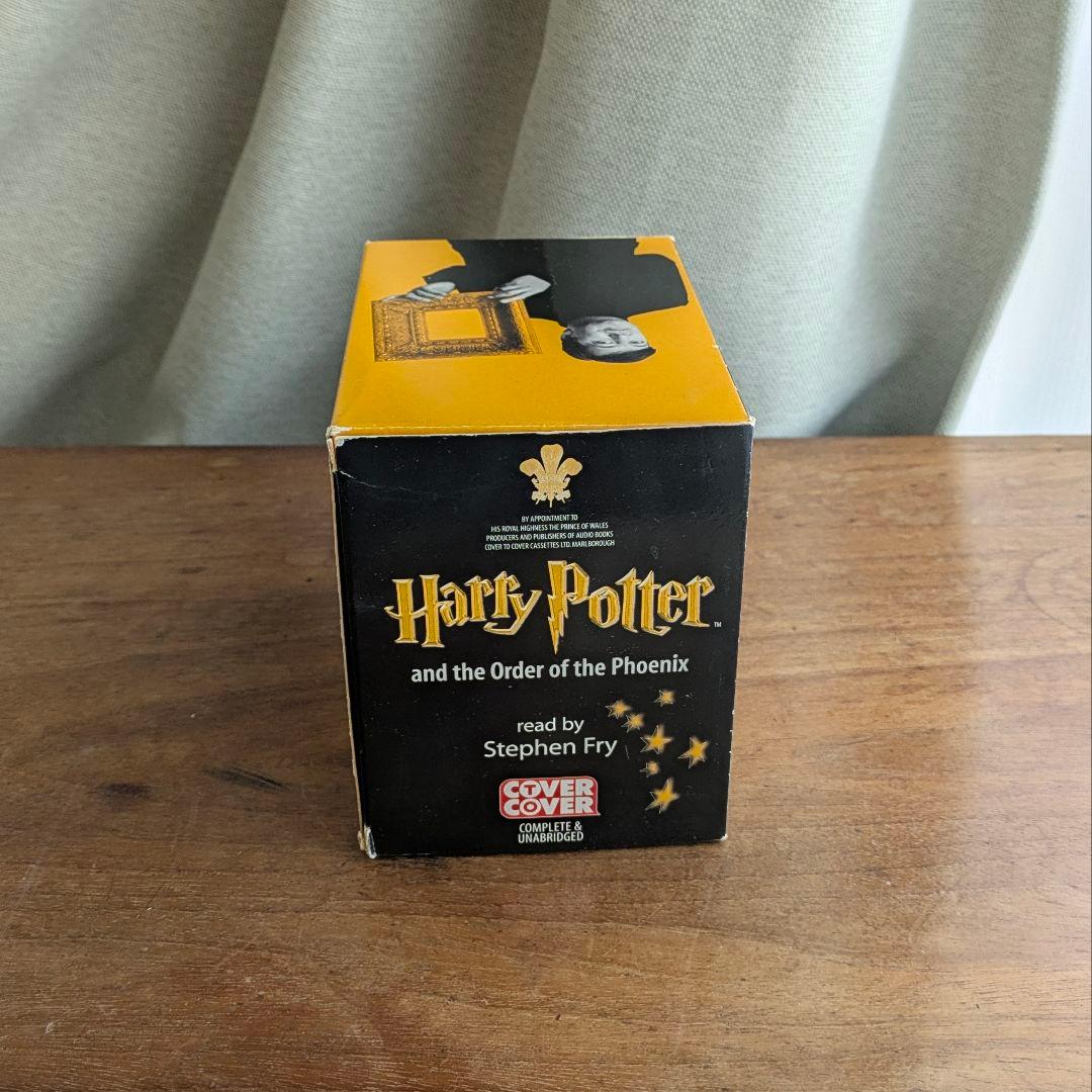 ハリーポッターと不死鳥の騎士団 オーディオブック24枚組 スティーヴンフライ