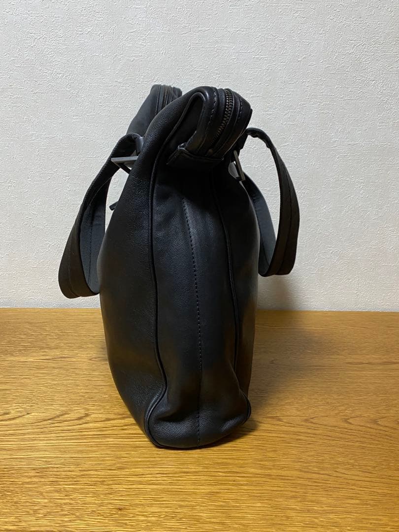 GIORGIOARMANI ジョルジオアルマーニ トートバッグ　ブラック