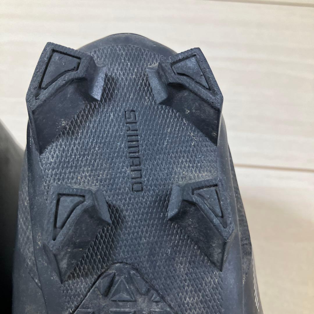 シマノSPDシューズ XC702 ワイド ブラック 42E 26.5cm