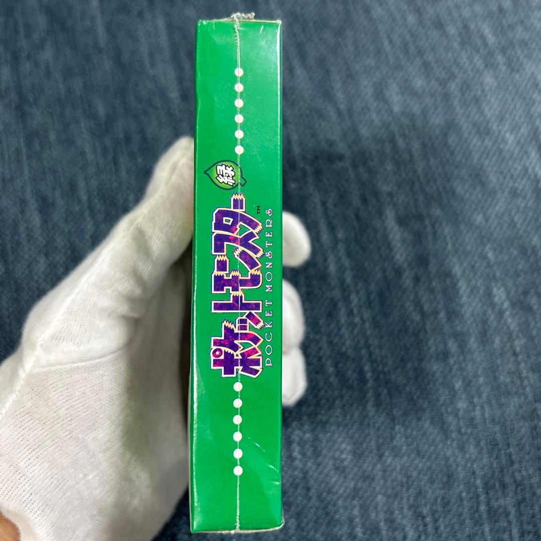 ポケットモンスター緑　新品未開封　シュリンク付き　ポケモン希少ゲームボーイ版