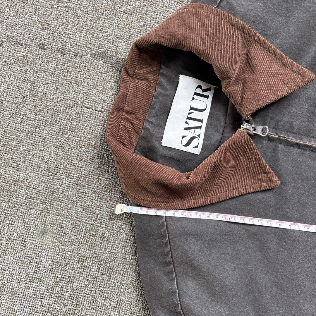 SATUR ダークグレー ジャケット