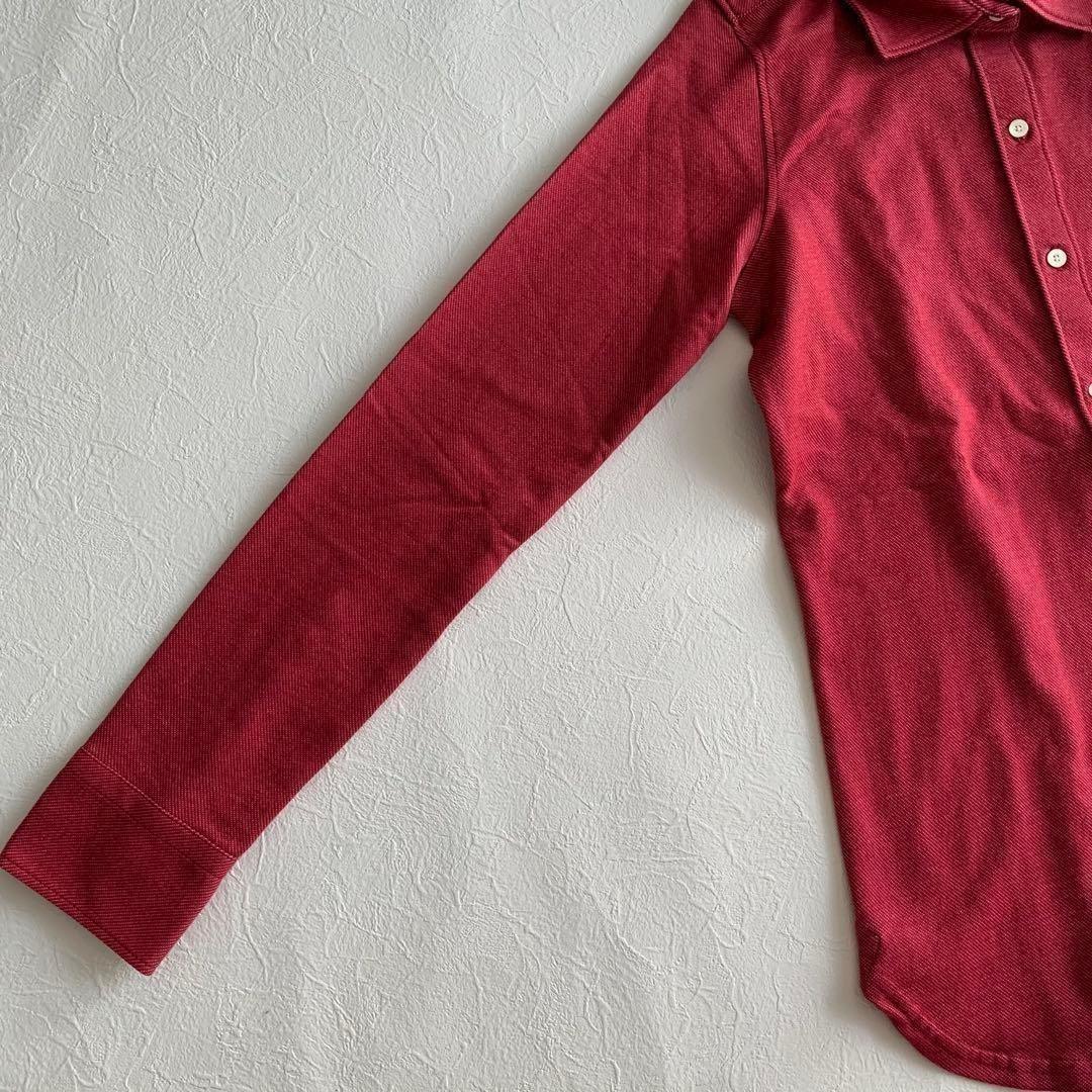 【新品タグ付き】MASTER BUNNY EDITION 長袖シャツ エンジ S