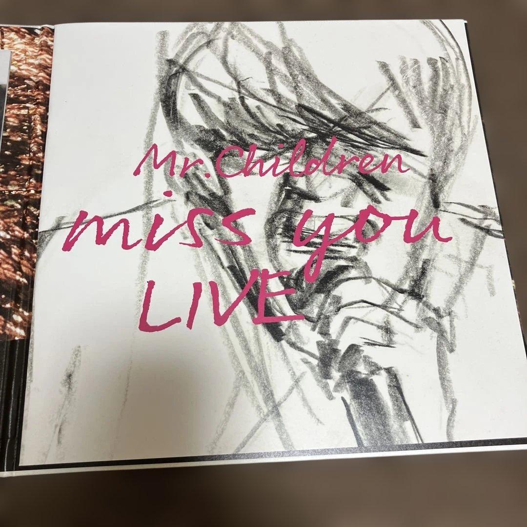 Mr.Children/miss you LIVE〈2枚組〉　ブルーレイ