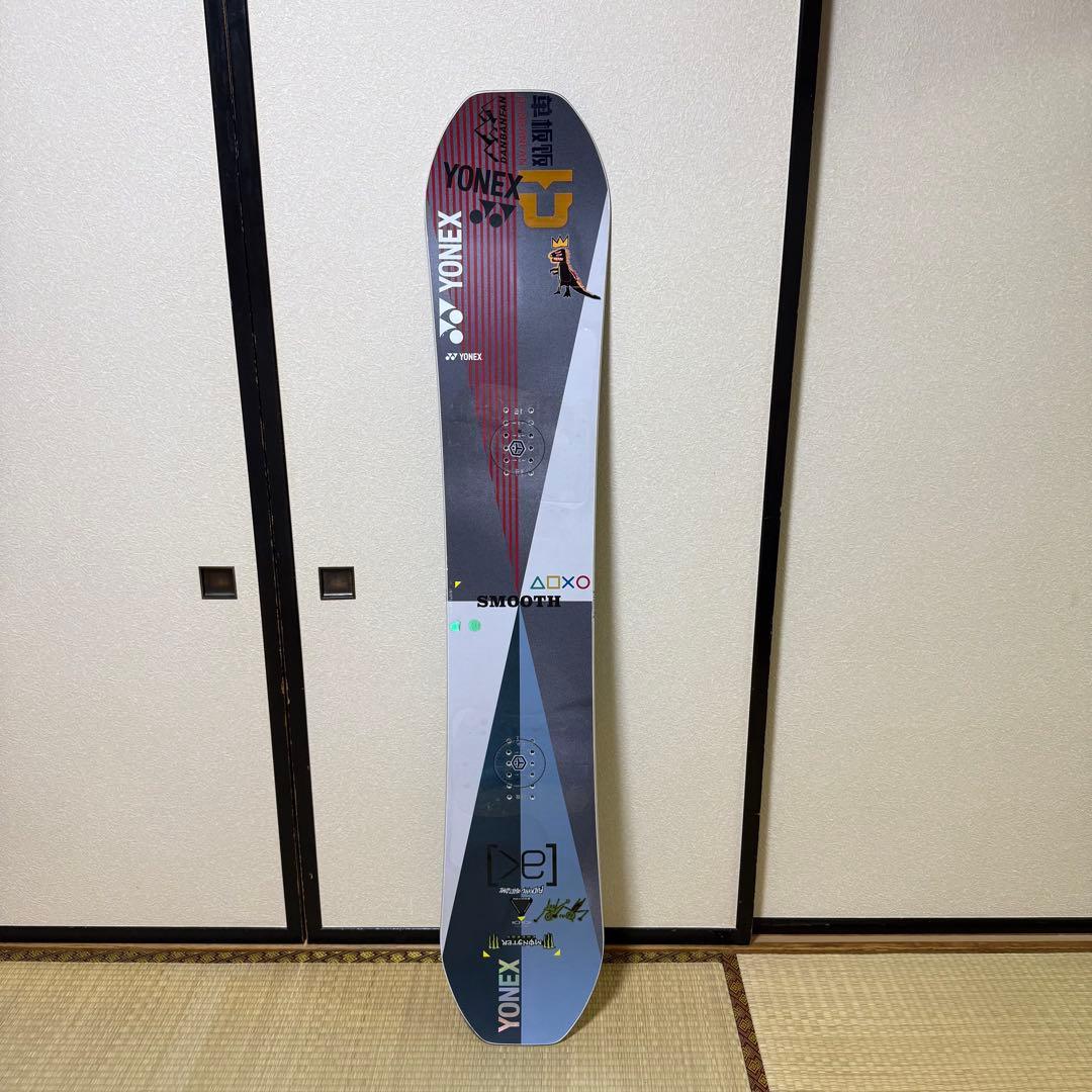 YONEX 26ヨネックス SMOOTH スム－ス スノーボード 板 158CM