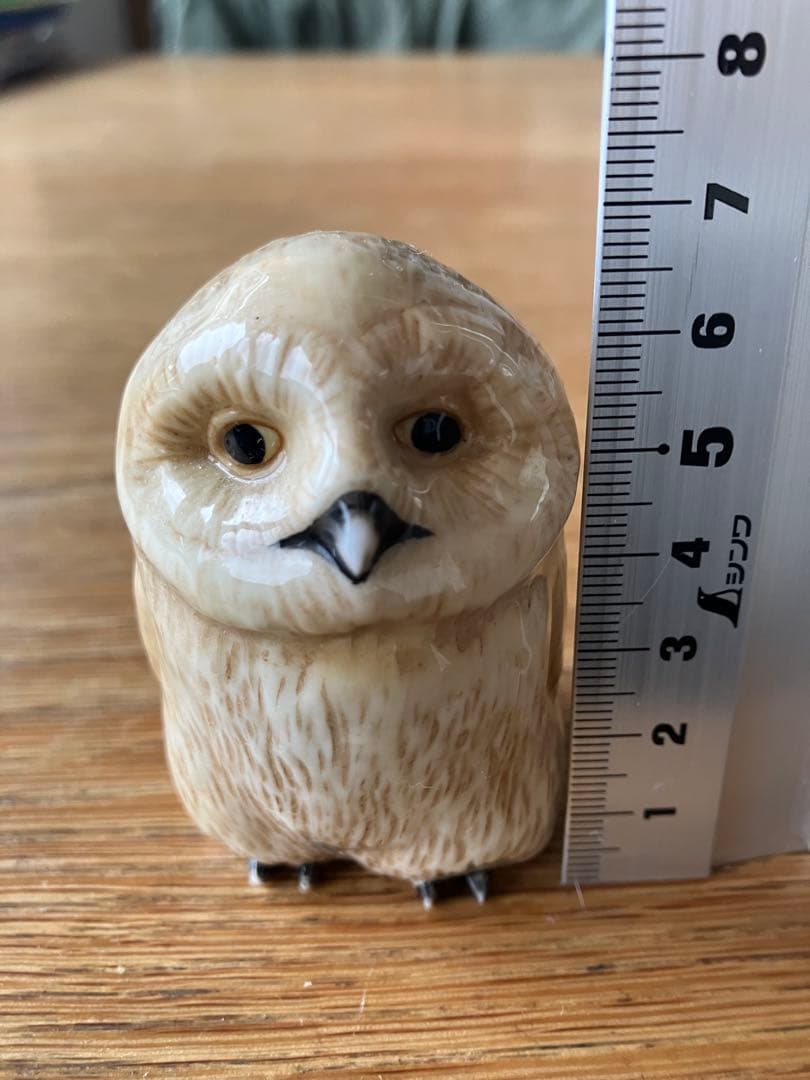 ロイヤルコペンハーゲン　フィギリン　フクロウの置物 2005年製 陶器