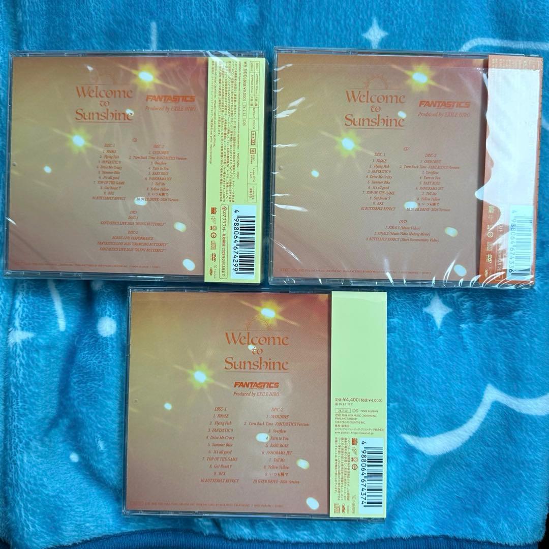 a*5様 FANTASTICS アルバム Welcome to Sunshine