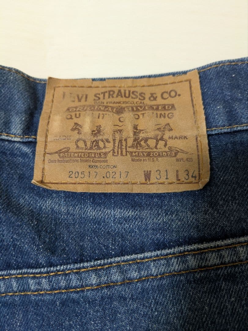 [takumi]Levi's 517 66後期 USA 70's W31