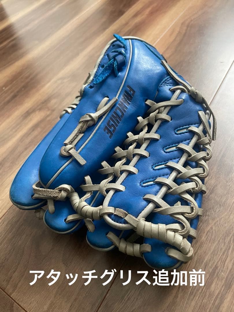 希少カラー　ミズノ ビューリーグ フランチャイズ オールラウンド用 軟式 大人