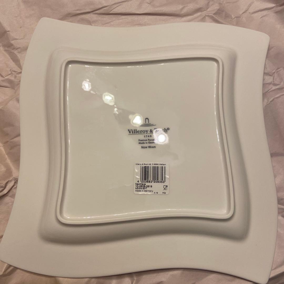 【新品】　Villeroy & Boch ニューウェーブプレート　3枚セット