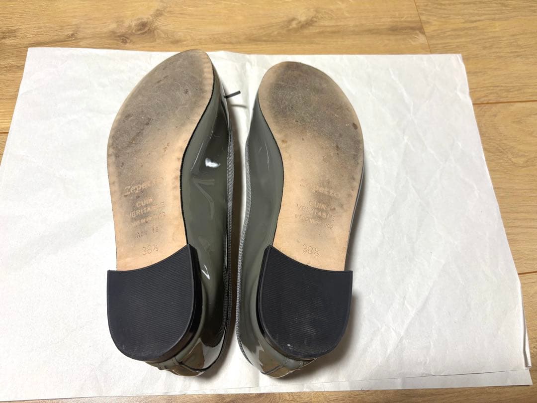 Repetto グレー バレエシューズ　レペット　サンドリオン