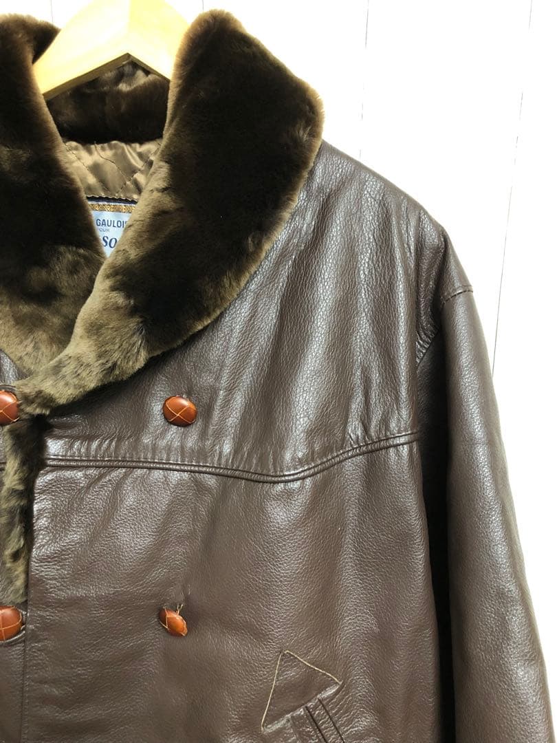 90s ERIKSON'S エリクソンズ レザージャケット フランス製