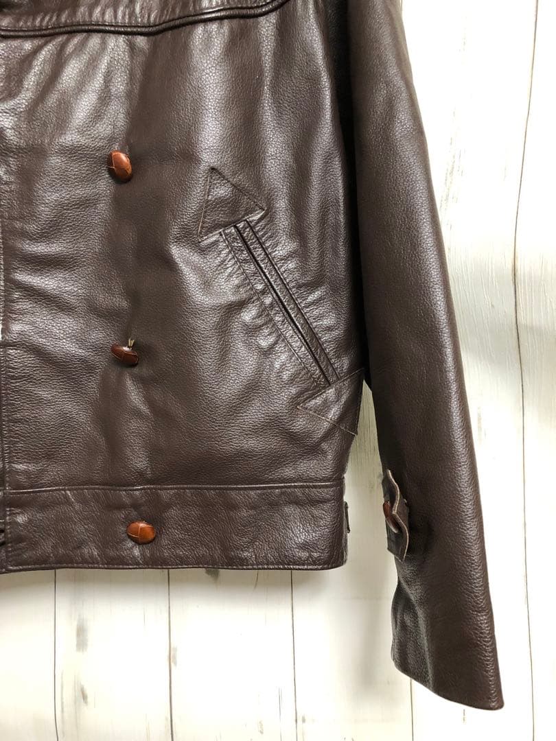 90s ERIKSON'S エリクソンズ レザージャケット フランス製