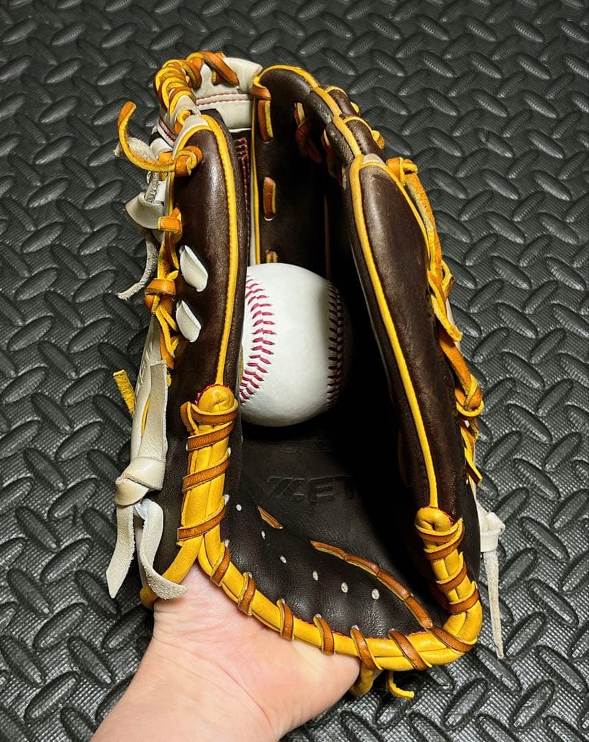ZETT オーダー プロステイタス 軟式 内野手用 グローブ 源田壮亮