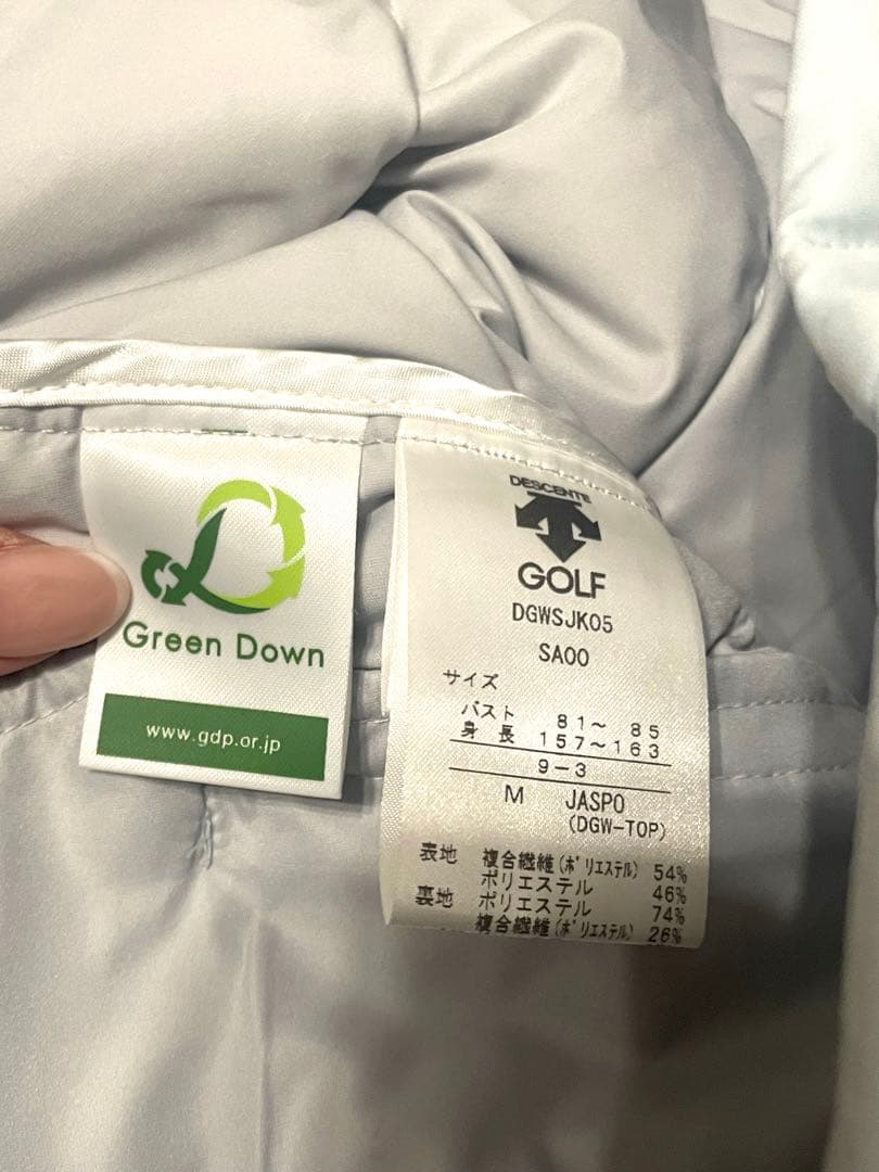 デサントゴルフ レディース ダウン