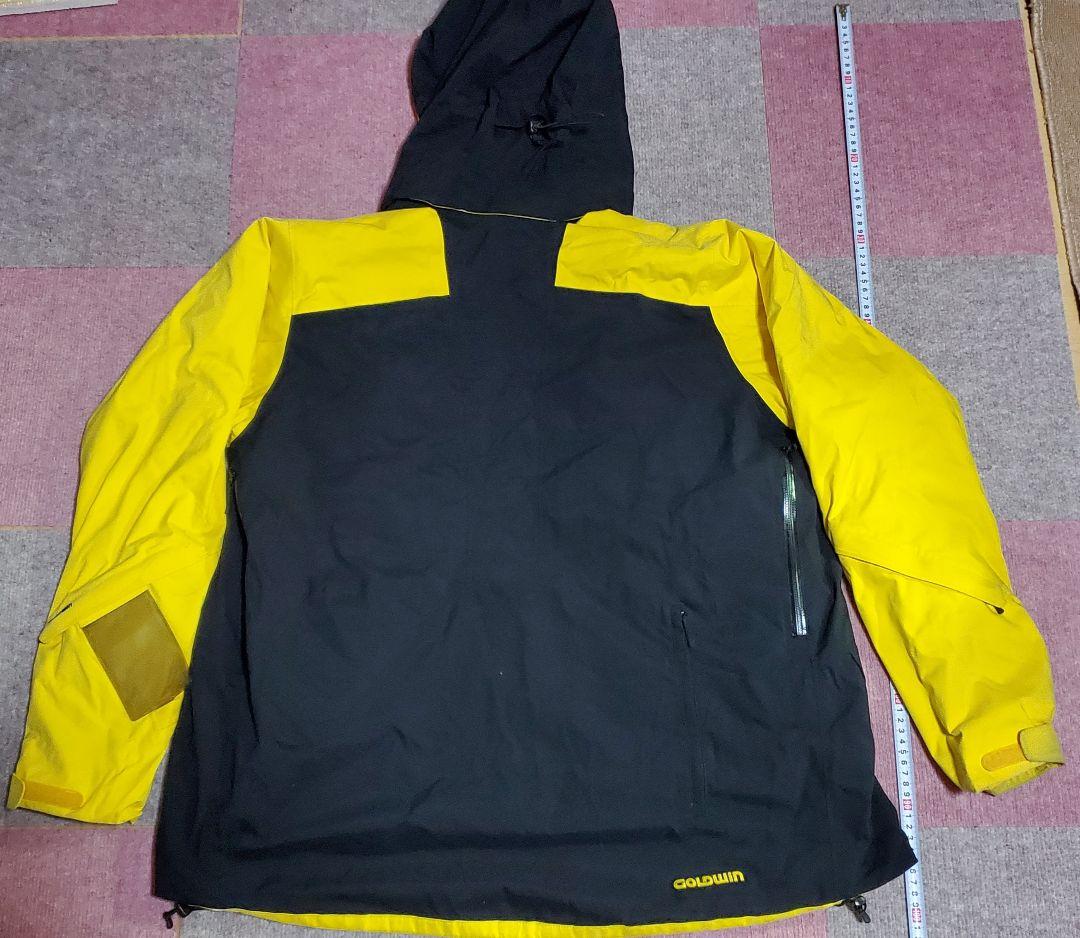 【匿名配送、L】GOLDWIN　スキースノボウェア上下　黄
