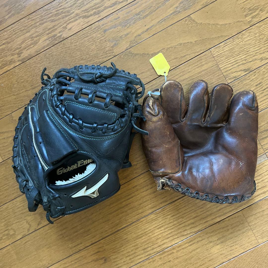 希少硬式グラブ　1930〜40年モリー・アルノヴィッチモデル