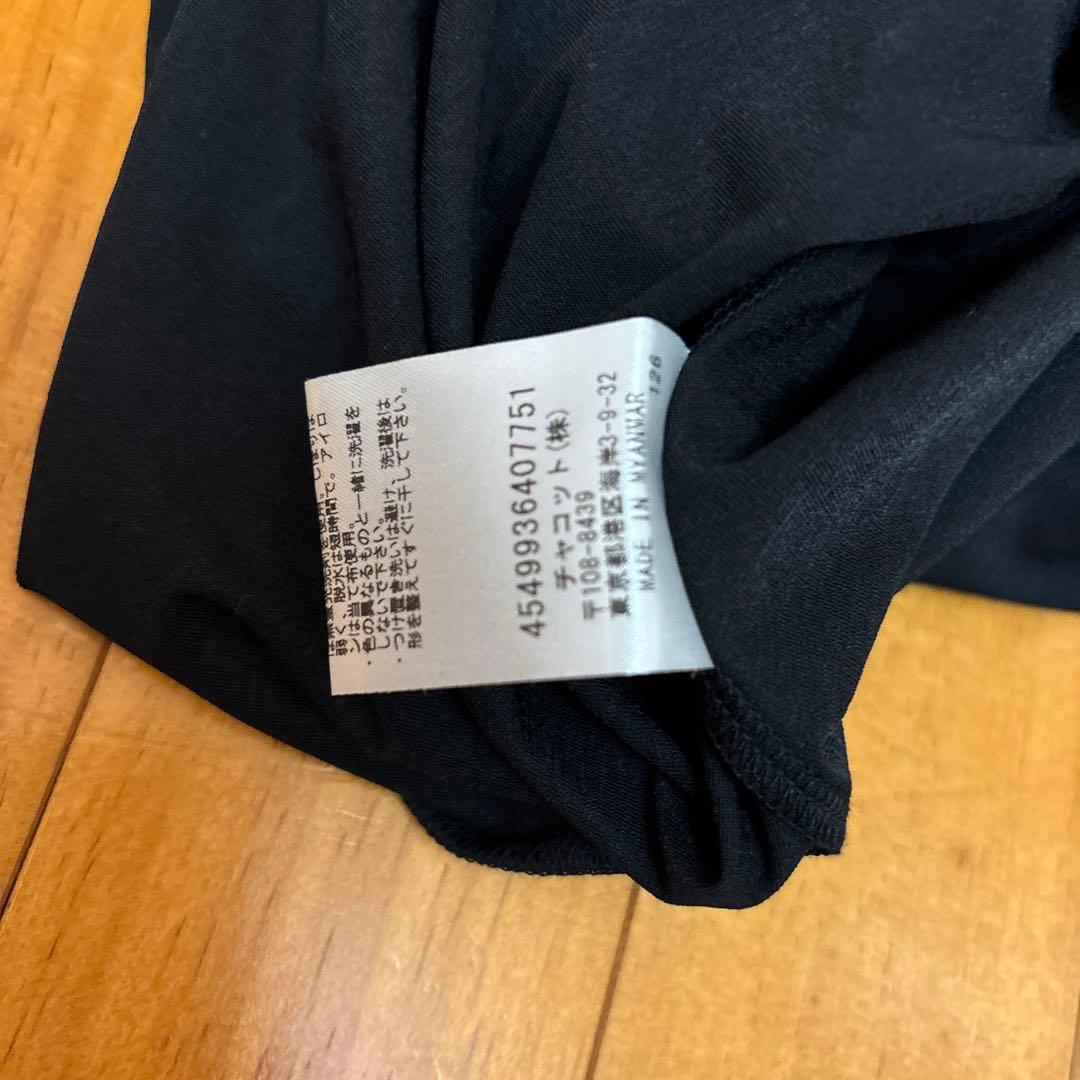 チャコット　バランス　黒ワンピース