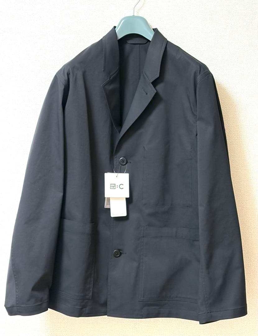 新品未使用 UNIQLO C ユニクロ ワークジャケット ブラックM