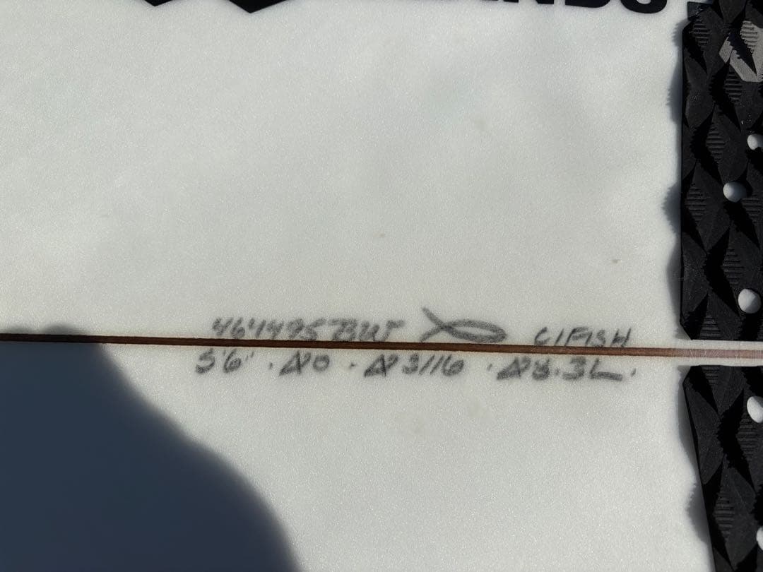 【手渡し値引き有】CHANNEL S ショートボードCI FISH